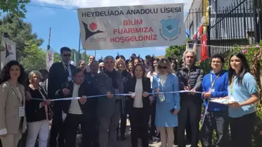 HEYBELİADA Lisesi'nde TÜBİTAK Bilim Fuarı