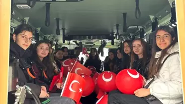 Öğrenciler Jandarma Eğitim Merkezini Ziyaret Etti