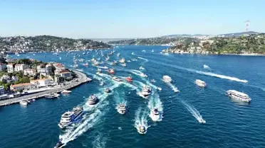 Sarıyer, Şampiyonluğu Boğaz'da Kutladı