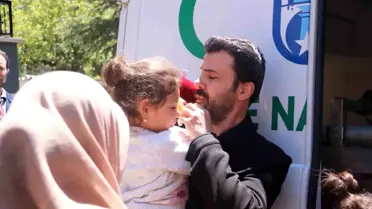 Şehidin 4 yaşındaki kızından babasına oyuncak ayıcıkla duygusal veda