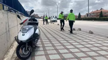 Karaman'da Motosiklet Kazası: Sürücü Yaralandı