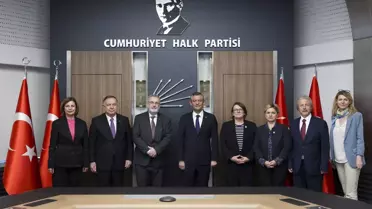 Özgür Özel, Marc Cools ile Görüştü