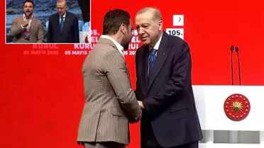 Sinan Akçıl, Kızılay için bestelediği şarkıyı ilk kez seslendirdi: Cumhurbaşkanı Erdoğan eşlik etti