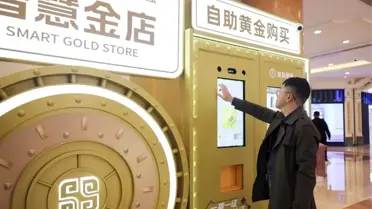 Şanghay'da Akıllı Altın ATM'si Hizmete Girdi