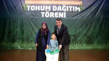 Samsun'da Çiftçilere Tohum Dağıtımı ve Tarımsal Proje Tanıtımı