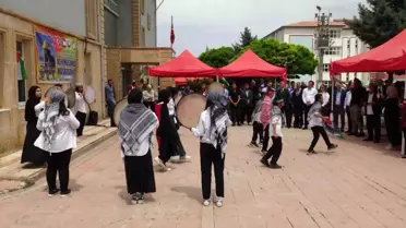 Batman'da Filistinliler için yardım etkinliği