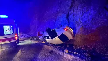 İliç'te Trafik Kazası: 2 Yaralı