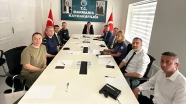 Marmaris'te Yaz Sezonu Güvenliği İçin Toplantı Yapıldı