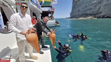 Kemer'de Hıdırellez Dalışı Gerçekleşti