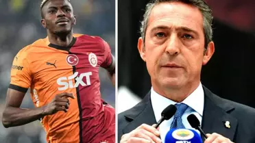 Ali Koç'tan Osimhen isyanı: Onun yüzünden küfürler yedim