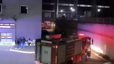 Yenikent Hastanesi'nde Yangın Çıktı