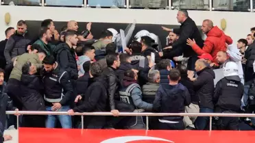 Zonguldakspor Maçında Şiddet Olayları