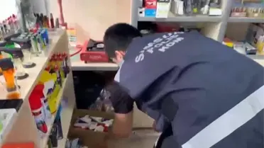 Samsun'da Kaçak Sigara Operasyonu