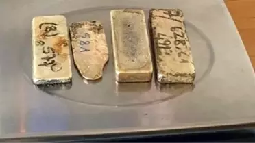 Edirne'de Kaçak Altın Yakalandı