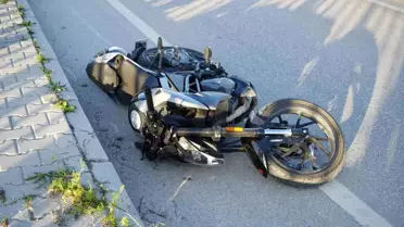 Burdur'da Motosiklet Kazası: 2 Yaralı