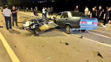 Denizli'deki Trafik Kazası: 2 Yaralı