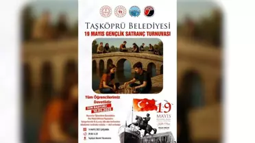 Taşköprü'de Satranç Turnuvası Düzenleniyor