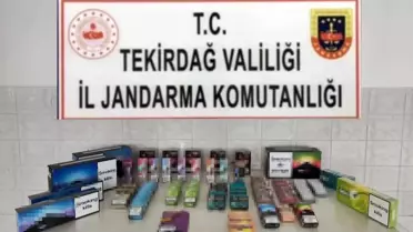 Çorlu'da Kaçak Sigara Operasyonu