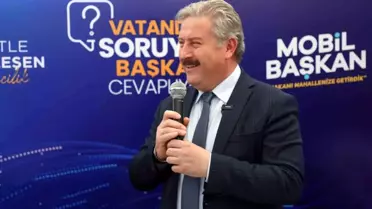 Mobil Başkan Uygulaması ile Esentepe Mahallesinde Vatandaşlarla Buluşma
