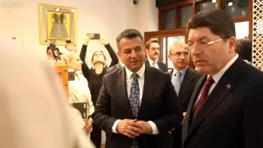 Adalet Bakanı Tunç, Samsun'da Belediye Başkanını Ziyaret Etti