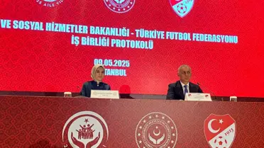 Aile ve Sosyal Hizmetler Bakanlığı ile TFF arasında iş birliği