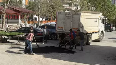 Akıncılar'da Yol Onarım Çalışmaları Başladı