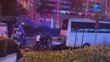 Alanya'da Motosiklet Kazası: 2 Ölü