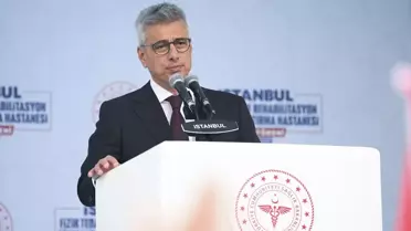Bakan Memişoğlu, İstanbul Fizik Tedavi ve Rehabilitasyon Eğitim ve Araştırma Hastanesi'nin açılışında konuştu Açıklaması