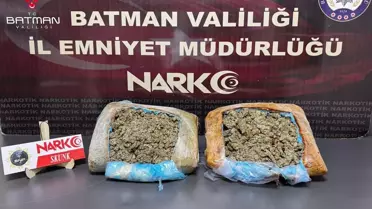 Batman'da Uyuşturucu Yakalandı
