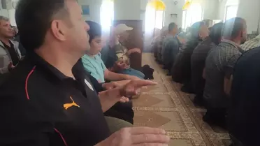 Çiftçiler Rahmet İçin Dua Etti