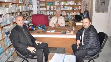 BİK, Gümüşhacıköy Haber Gazetesi'ni Ziyaret Etti