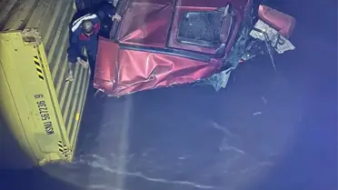 Bilecik'te Tır Dereye Devrildi, Sürücü Hayatını Kaybetti