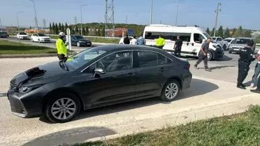 Bilecik'te Kaza Kavşağında Yaralı