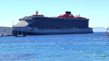Bodrum'a Dev Kruvaziyer Ziyareti