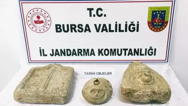 Gürsu'da Tarihi Eser Kaçağı Operasyonu