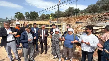 Bodrum'da Çamlık Camii'nin Temeli Atıldı
