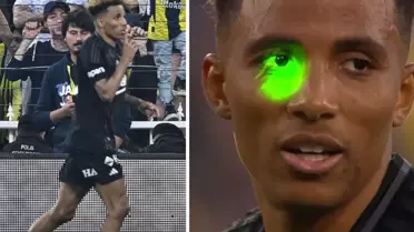 Derbide Gedson Fernandes'e tutulan lazerin bedeli ağır oldu