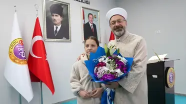 Ali Erbaş'tan Ordu Valisi'ne Ziyaret