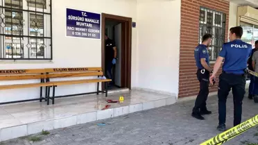 Elazığ'da Muhtara Silahlı Saldırı