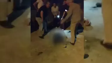 Eski nişanlısının elinde bıçak gören kadın balkondan atladı