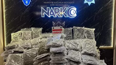 Hamzabeyli Sınır Kapısı'nda 115 kg Skunk Ele Geçirildi