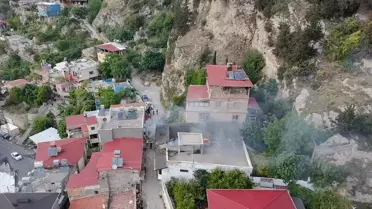 Belen'de Apartman Yangını: 2 Yaralı
