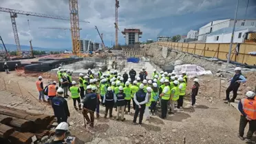 KTÜN'lü öğrenciler deprem bölgesinde teknik gezi düzenledi