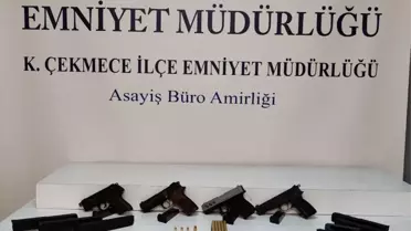 İstanbul'da Silah Ticaretine Operasyon