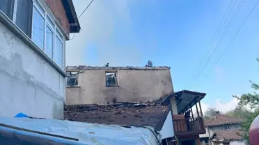 Yenice'de Cami Yangını