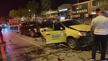 Kayseri'de Zincirleme Trafik Kazası: 5 Yaralı