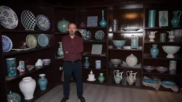 Kütahya'nın Çini Sanatçısı İsmail Yiğit