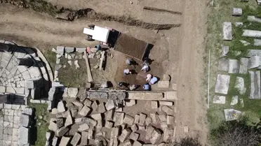 Lagina Hekate Kutsal Alanı'nda Kazılar Devam Ediyor