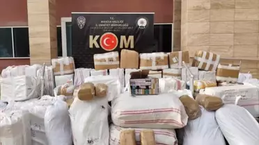Manisa'da Kaçak Sigara Operasyonu