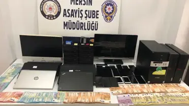 Mersin'de Dolandırıcılık Operasyonu